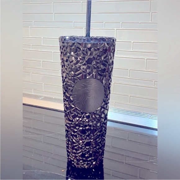Starbucks Accessories - Starbucks 2024 Holiday sparkly gem plastic cold cup